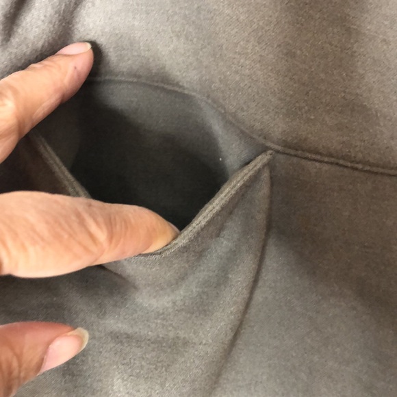 REI Women's Pants Green Button Fly Straight Cut Soft Warm Pants Size 10 - Picture 5 of 9